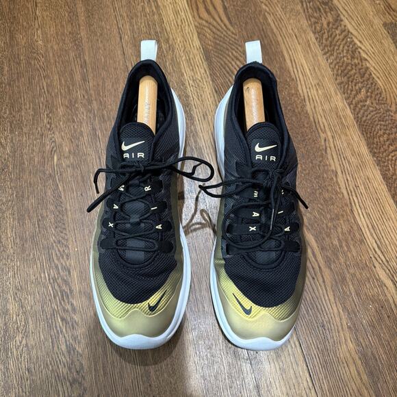 Nike Air Max Axis AA2146-011 Black Metallic Gold Men’s Size 11 Running Shoes - Picture 9 of 13